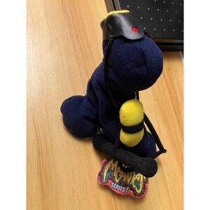 Vintage 1997 Meanies Series 1 Navy Seal Plush Bean Bag Toy Idea Factory New Tags